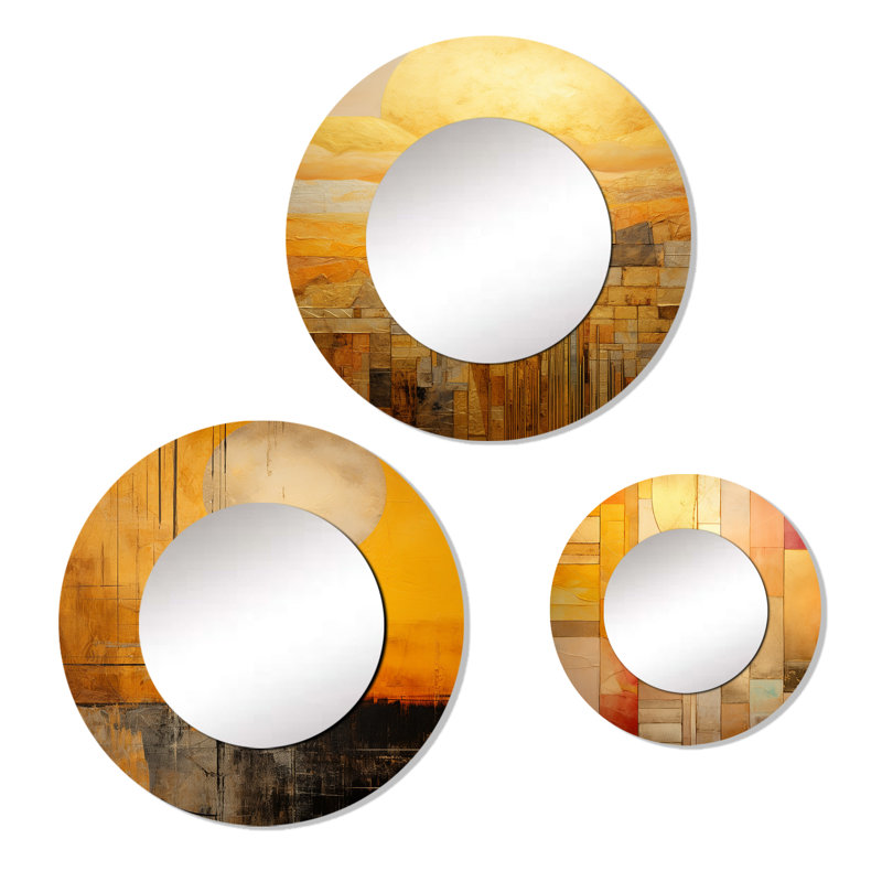 Miroir mural en aluminium Elisete
