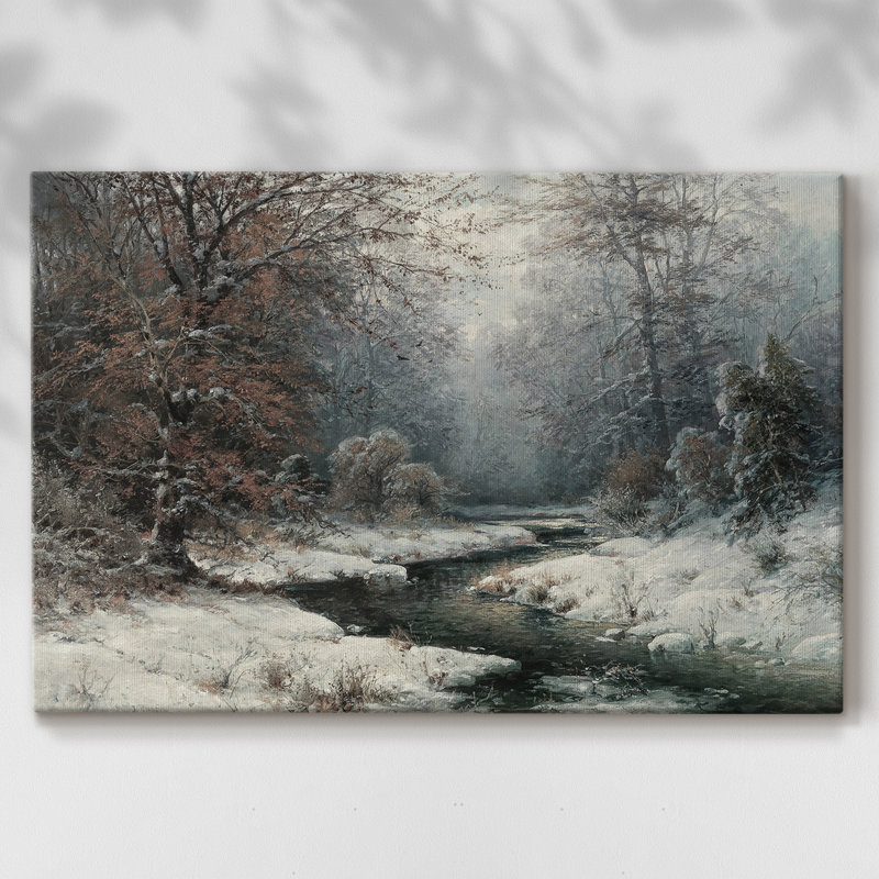 Paysages rétro-CCXXIX -Galerie enveloppée Cavas, 8 x 12