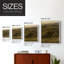 Golden Fog I, reproduction encadrée - bois massif-1948107529-1948110077