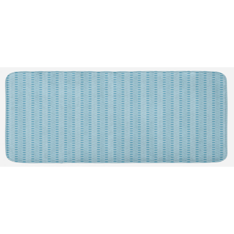 Modern & Contemporary Synthetic Kitchen Mat