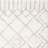 Derron Hand Tufted Nz Wool/Cotton Geometric Rug in Ivory/Blue-22736188