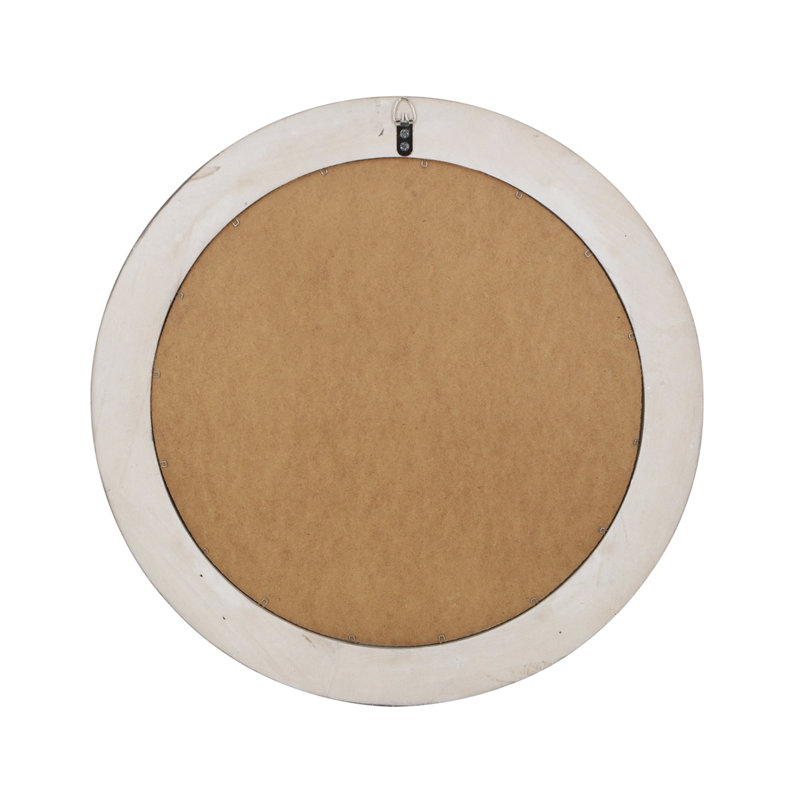 Dakota Wood Flat Wall Mirror