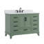 Meuble-lavabo sur pied simple 48 po avec comptoir en quartz Rawsonville-1186422755-1232368670