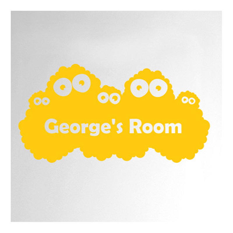 Wall Decal, Dark Yellow