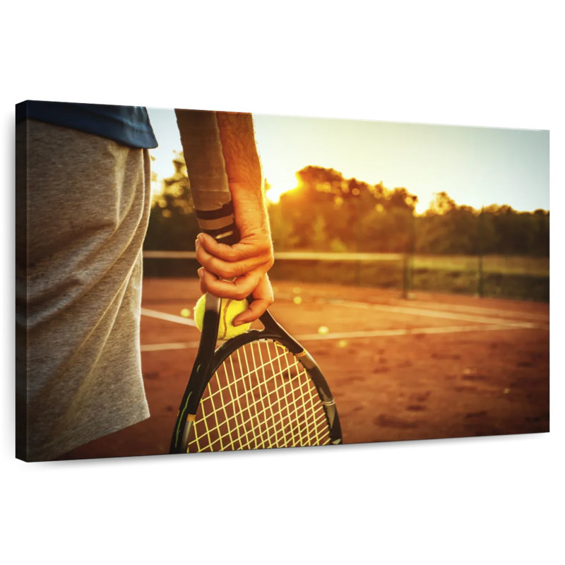Sireci Tennis Sunset Play, 34" H x 51" W