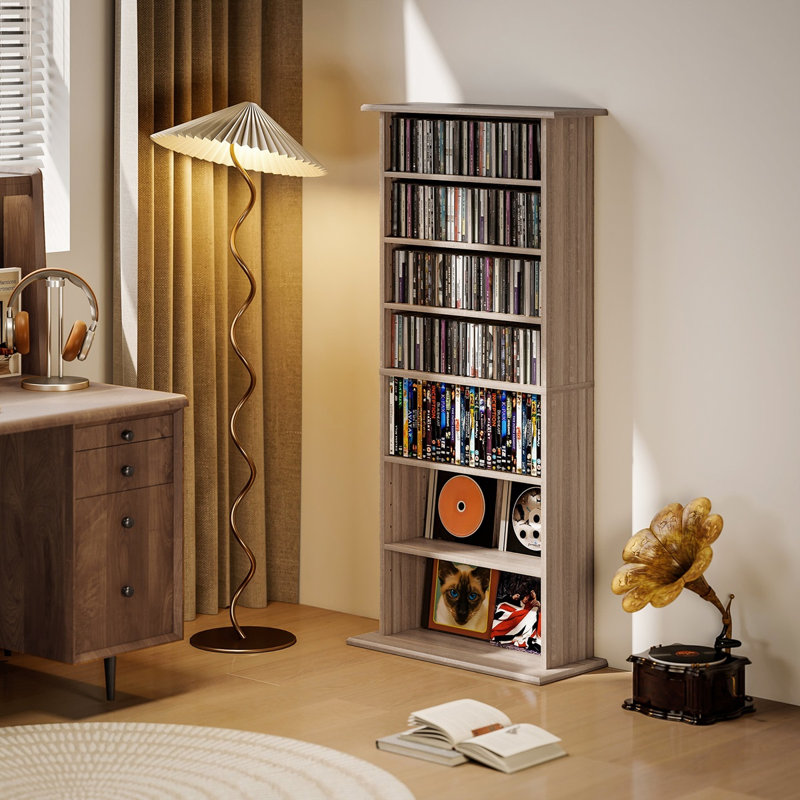 126.3 cm H Media Shelves