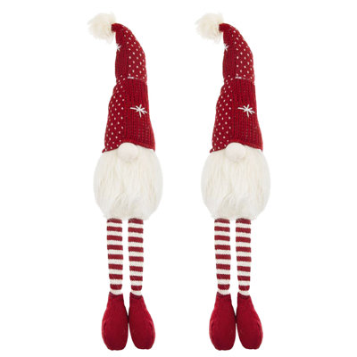 2Pcs Christmas Gnomes Decorations, Christmas Table Home Ornaments For Holiday Party Gifts