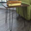 Ewalt Side Table with metal legs-1979876421