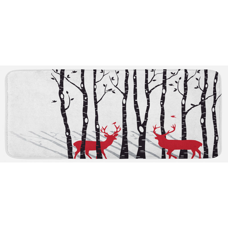 Tapis de cuisine antlers