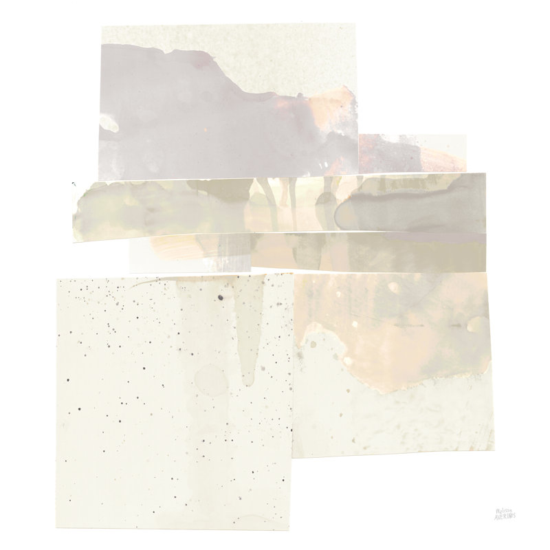 Stacks II Neutral B by Melissa Averinos - Wrapped Canvas Print, 30cm H x 20cm W