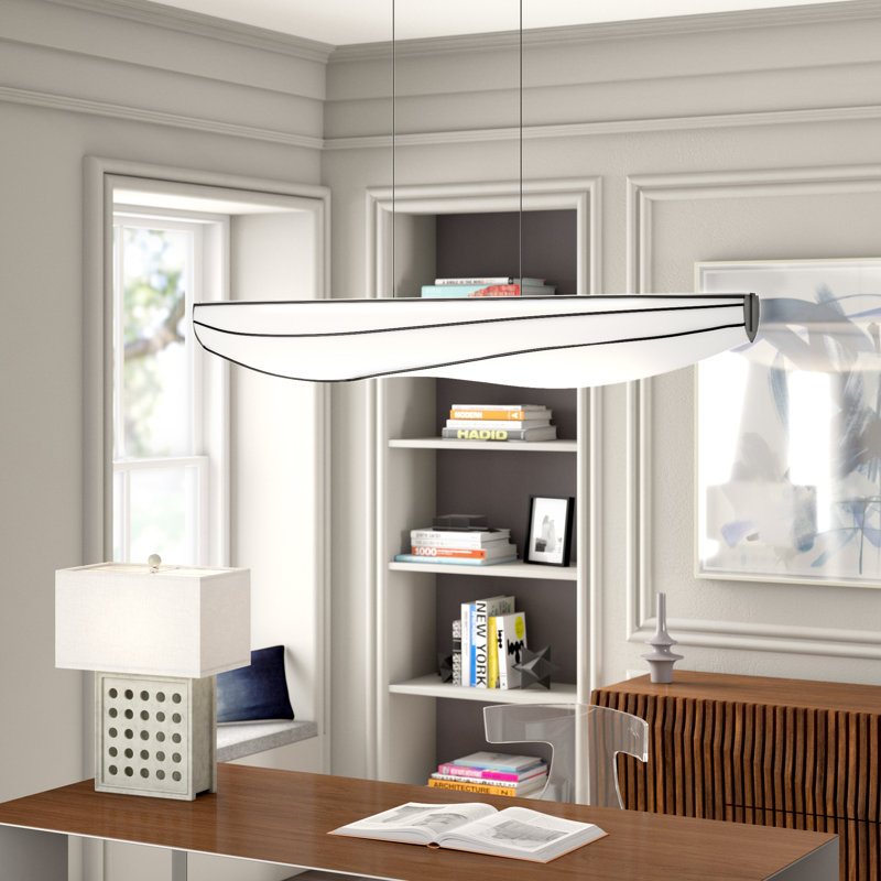 Lenis 1 - Light Pendant, Brushed Aluminum, 2700K, 120V