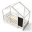 Lit simple avec tableau noir et tiroirs, deux options d'assemblage-563615471