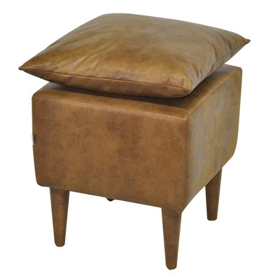 Wesley Wood Accent Stool