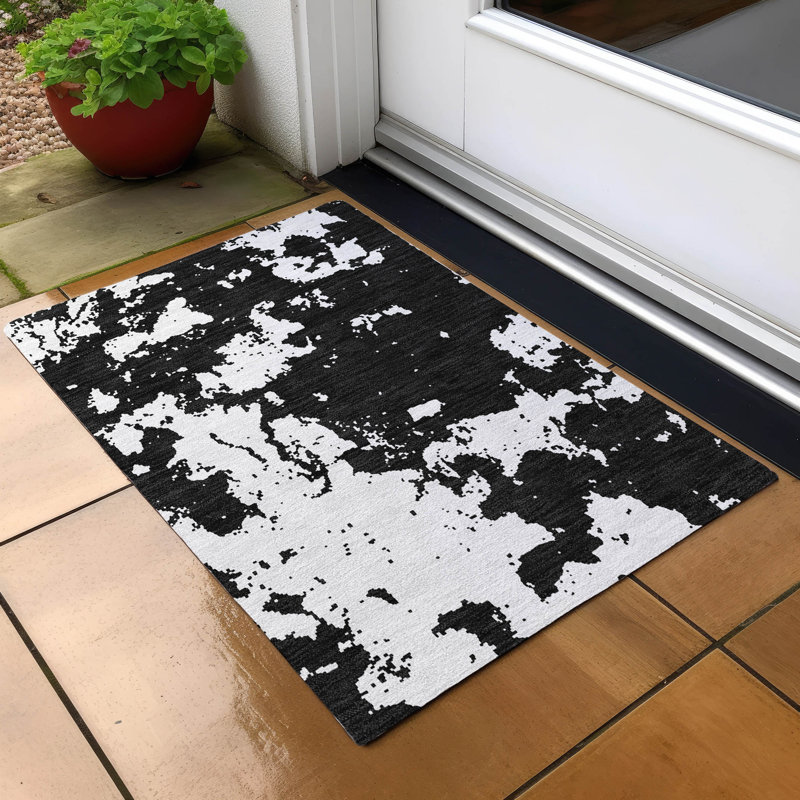 Tapis intérieur / extérieur Maliana, Rectangle 1 pi 8 po x 2 pi 6 po