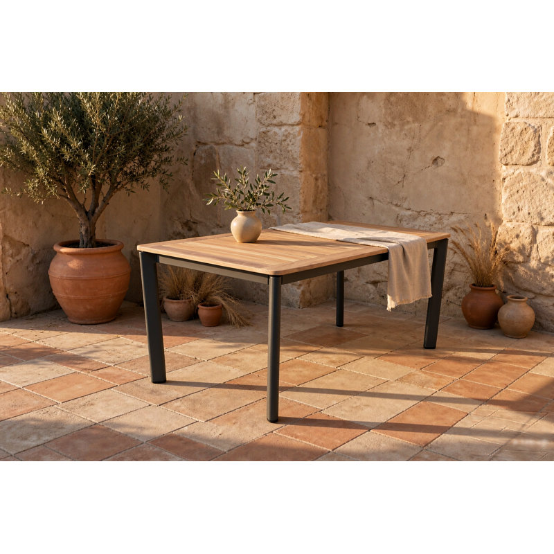 Table en teck Aries 180 * 90 * 76