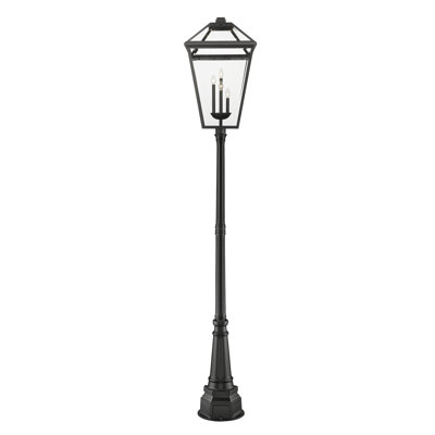 Luminaire d'extérieur sur pied 4 lumières Bien-Aime