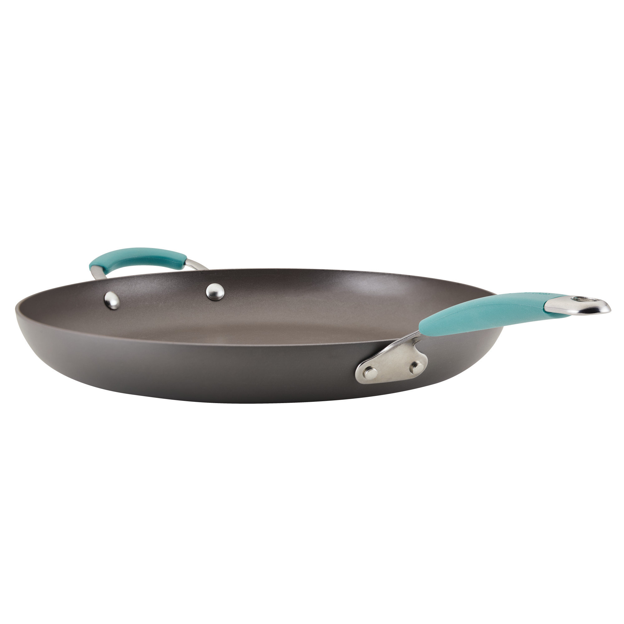 Rachael Ray Cucina Hard Anodized Nonstick Frying Pan with Helper Handle, 14 Inch & Reviews | Wayfair