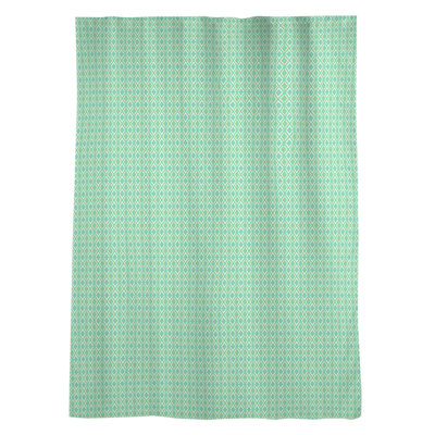 Panneau de rideau simple avec passe-tringle arrow diamants Avicia