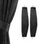100% Velvet Blackout Curtains with Eyelets & Tie Backs-827647403-827647406