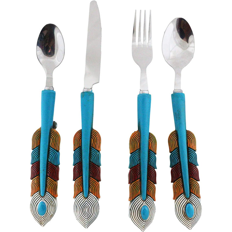 Foundry Select Stainless Steel Flatware Set - Service for 4
