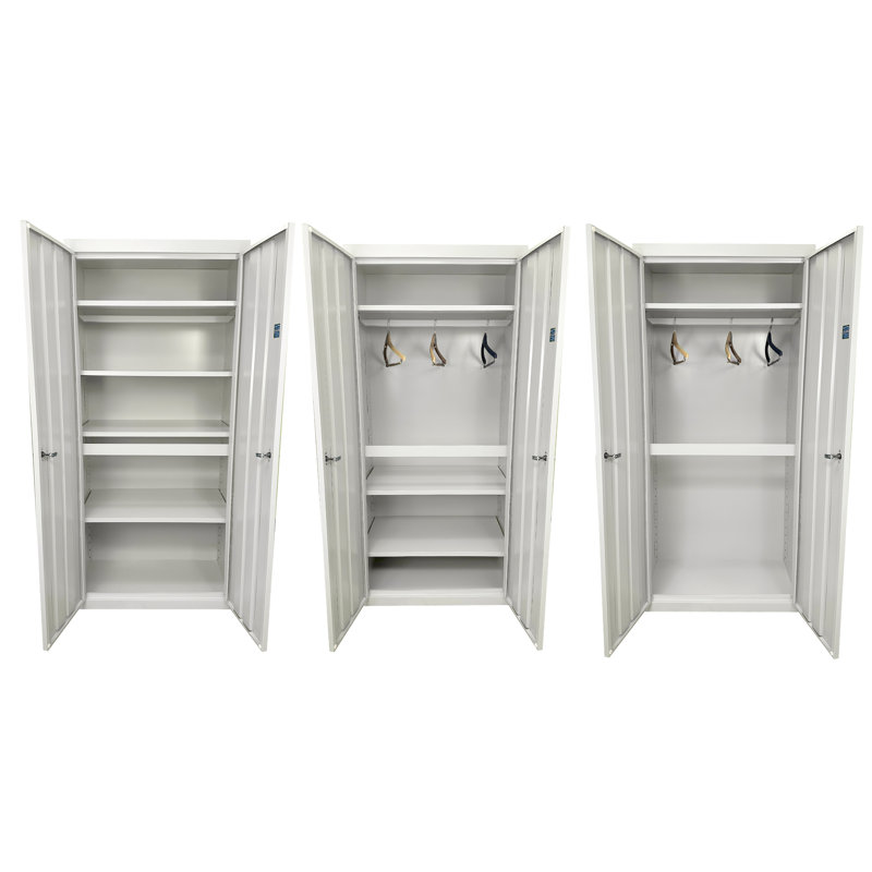Armoire de rangement convertible, Blanc