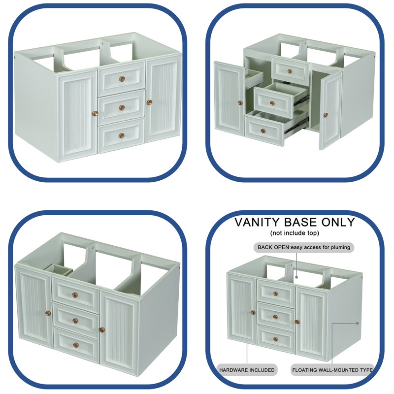 29'' Single Bathroom Vanity Base Only