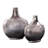 Advik Polished Silver Vase- Short-1434871744