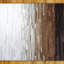 Tapis rectangulaire unique en cuir de vache Jessiana-767255814