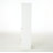 Elegant White Retro Display Shelf! Tall Cabinet with Open Shelves for Hallway/Living Room Decor - Perfect for Kitchen/Studio Storage & Showcase