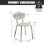Cotton Blend Upholstered Metal Stacking Accent-1019107265-1008499009