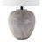Meinou 23" Tall Ceramic Table Lamp with Fabric Shade in Cool Terracotta/White