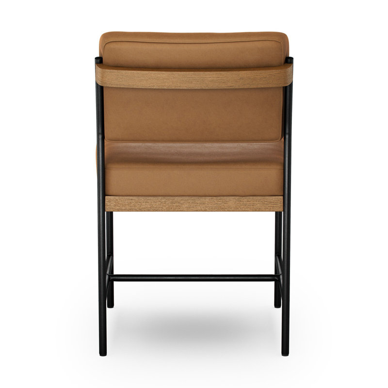 Popovich Dining Chair-Savile Flannel, Maestro Camel