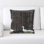 Microsuede Reversible Throw Pillow