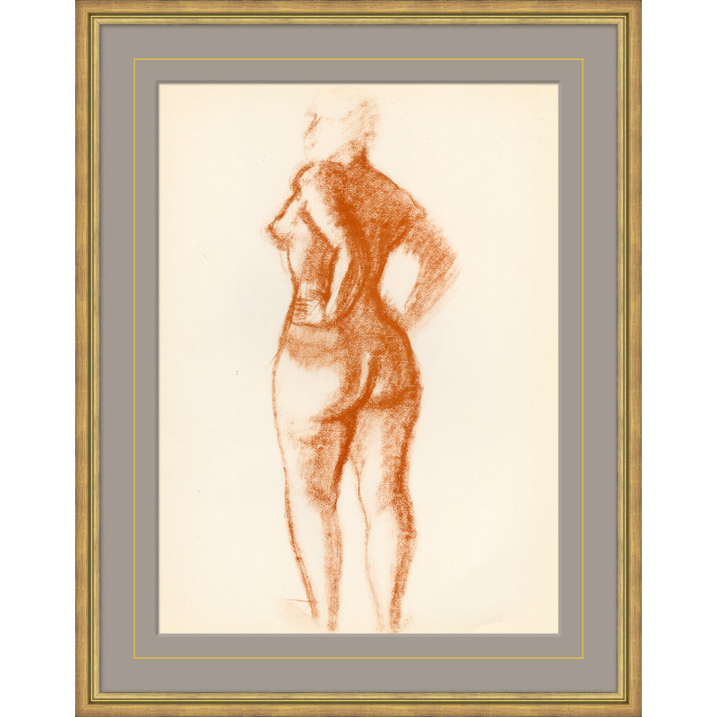 Studies Of Nudes In Sepia II Painting