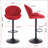 Bar Stools Set Of 2 - Adjustable Barstools With Back And Footrest