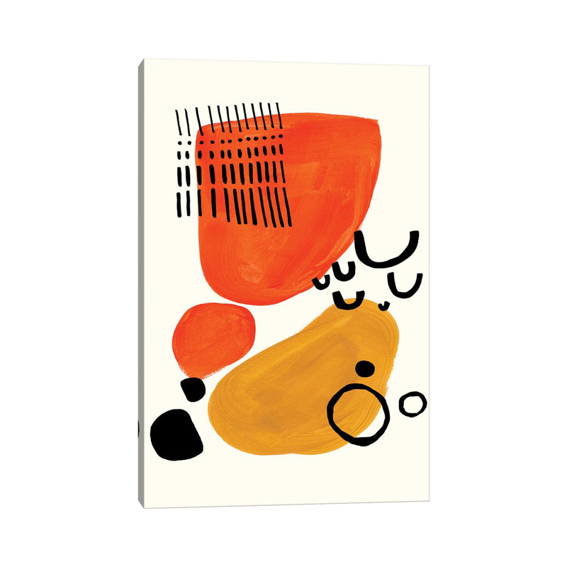 Mid Century Home by EnShape - Wrapped Canvas Print, 20.32 cm H x 30.48 cm W