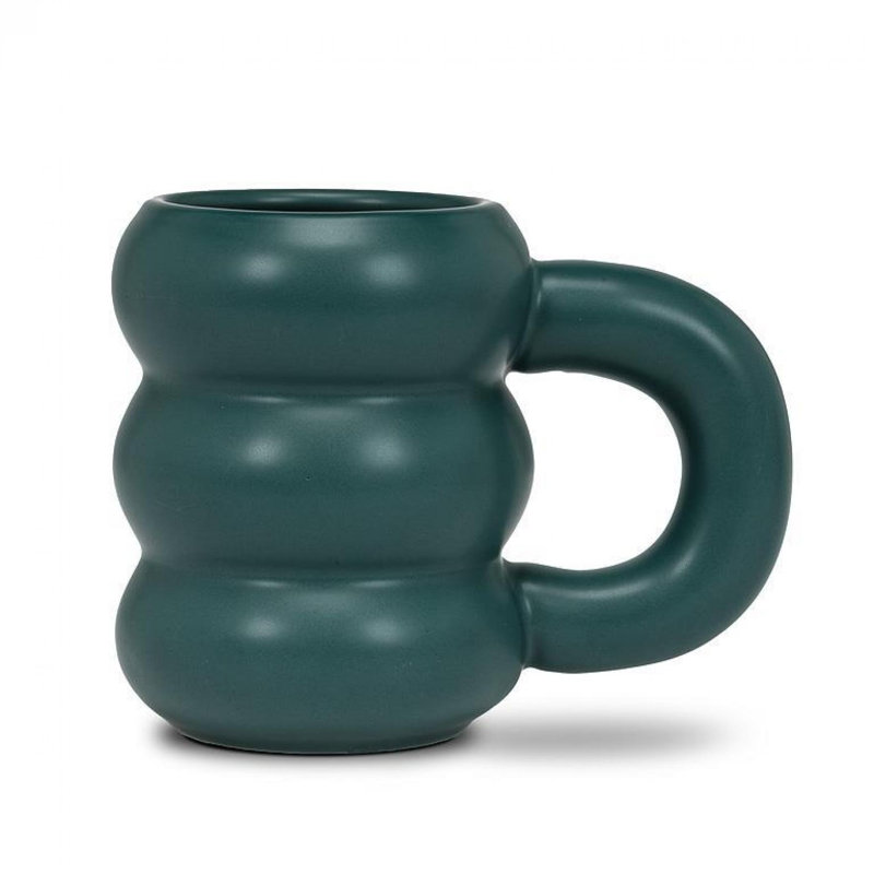 Matte Bubble Mug, Green