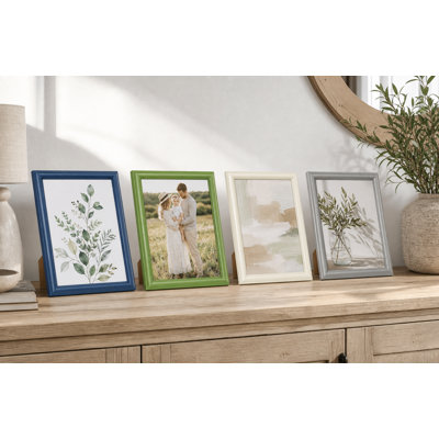 Ensemble de cadres photo Gallery pour mur ou table, verre véritable
