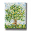  «Quilted Tree 1» par Ethan Harper, art mural sur toile, 20 po x 24 po