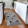 Premium Machine Washable Prisco Black Rug