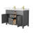 Beckett 48" Freestanding Double Bathroom Vanity with Quartz Top-108352019-108352012-108352014