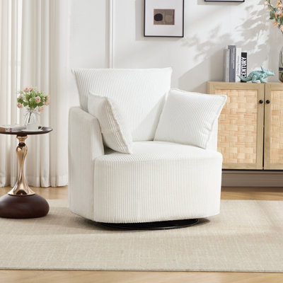 Fauteuil pivotant pour le salon ou le bureau