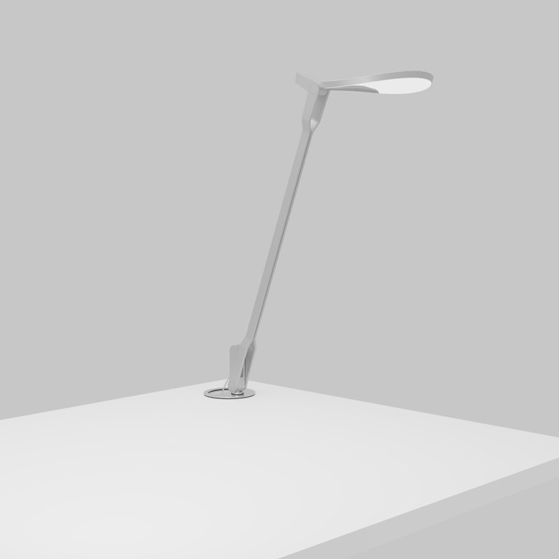 Splitty Metal USB Desk Lamp, Silver