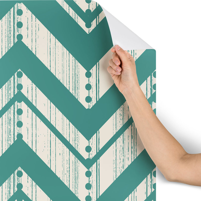 Peel & Stick Chevron Panel