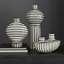 Colbert Vase-Black/White-578614646