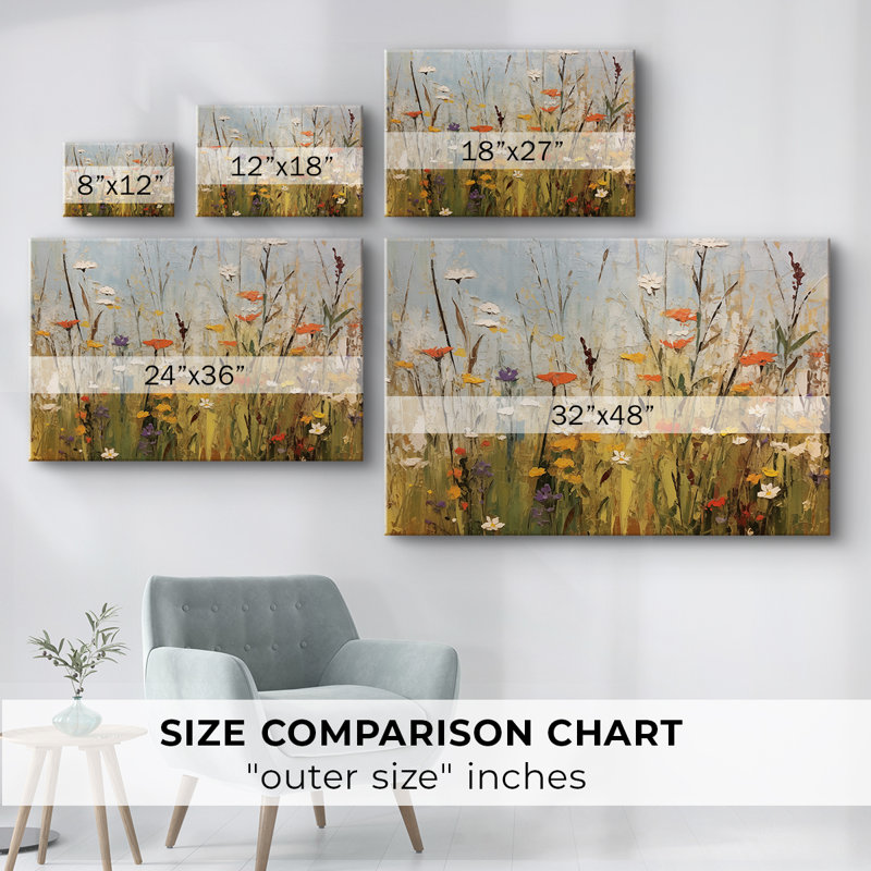 Série Floral-CXLII -Galerie enveloppée Cavas, 40 x 60