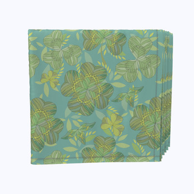 Quercia Polyester Floral Square Napkin