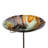 Birdbath/Feeder Stake - Swirl Black