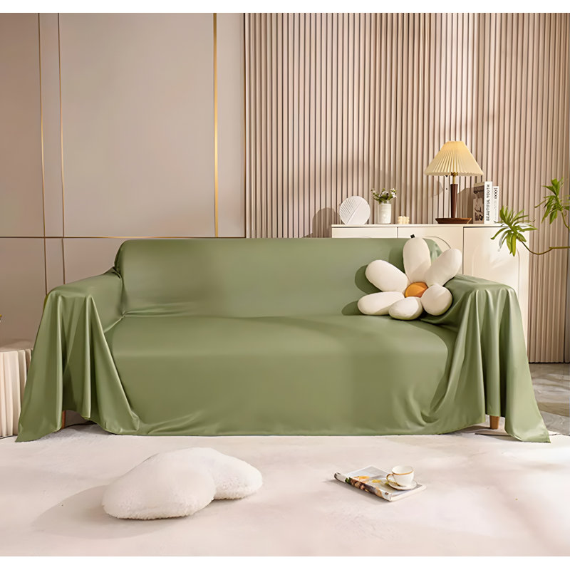 Box Cushion Sofa Slipcover, 70.8" H x 70.8" W