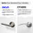 Dune Single Dummy Door Lever Modern Concealed Design Non-Turning for (Closet, Pantry or Hallway) – Sleek Minimalist Style in Brushed Nickel-101982352-101982354
